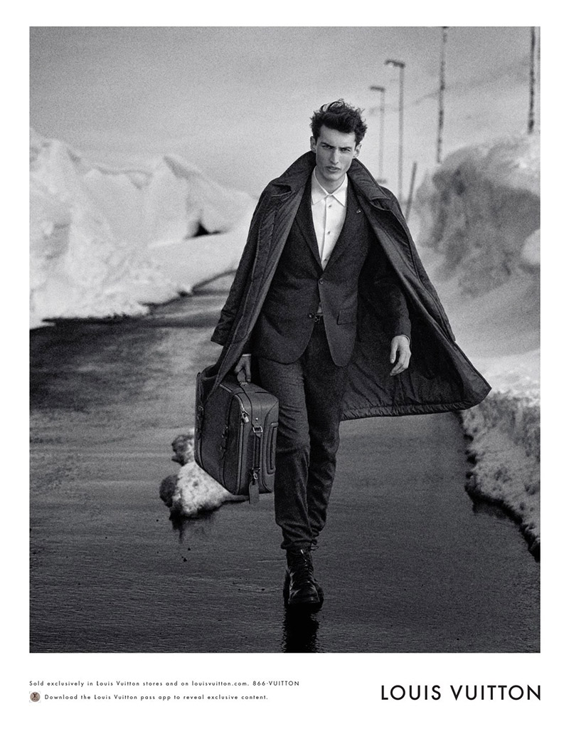 Charlie France For Louis Vuitton FW14 By Peter Lindbergh